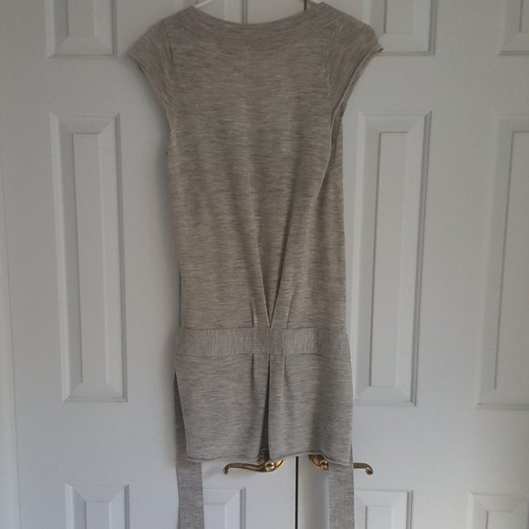 Free People | Long grey wool Sweater - Picture 4 of 7